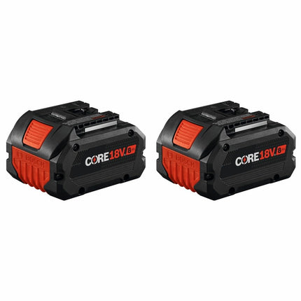 BOSCH GBA18V80-2PK 18V CORE18V® Lithium-Ion 8 Ah H