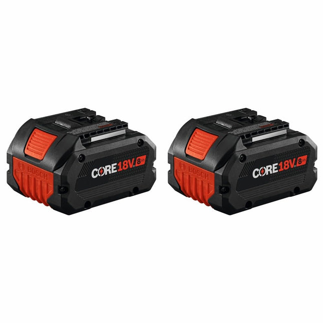 BOSCH GBA18V80-2PK 18V CORE18V® Lithium-Ion 8 Ah H