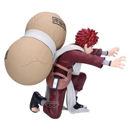 Banpresto Gaara II Naruto Action Figure - Vibration Stars 11 cm - PZ69619P Multicolor - Collectible Figure - Ideal for Naruto Anime Fans