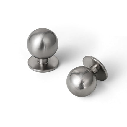 Yanxia Set of 12 -Sleek Round Brushed Satin Nickel