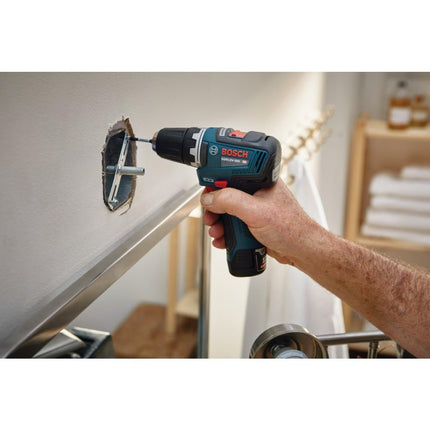 BOSCH GXL12V-220B22 12V Max 2-Tool Brushless Combo Kit with 3/8 In. Drill/Driver, 1/4 In. Hex Impact Driver and (2) Ah Batteries