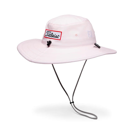 Titleist Tour Aussie Golf Hat, Pale Pink/White, One Size Fits All