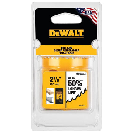 Dewalt DAH180034 54 mm Bi-Metal Hole Saw