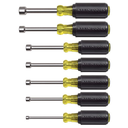 Nut Driver Set, Magnetic 7.6 cm Full Hollow Shaft,