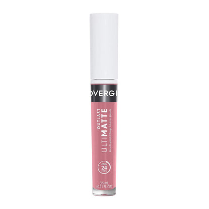 COVERGIRL Outlast Ultimatte Lápiz Labial Líquido de Un Paso, Rosa, Yay, Rosa, 0.12 Onzas Líquidas, Yay, Rosé 115 (99350047205)