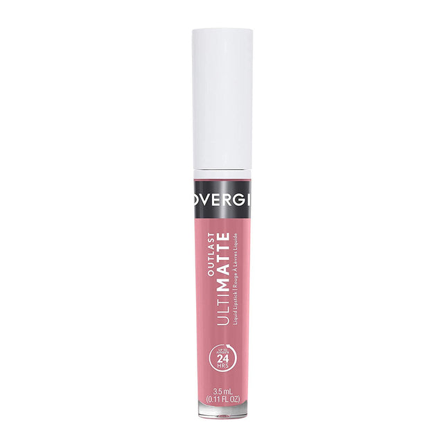 COVERGIRL Outlast Ultimatte Lápiz Labial Líquido de Un Paso, Rosa, Yay, Rosa, 0.12 Onzas Líquidas, Yay, Rosé 115 (99350047205)