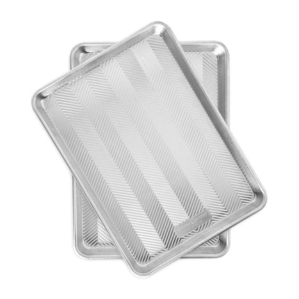 Nordic Ware Prism Bandeja de horno, juego de 2 unidades, color natural