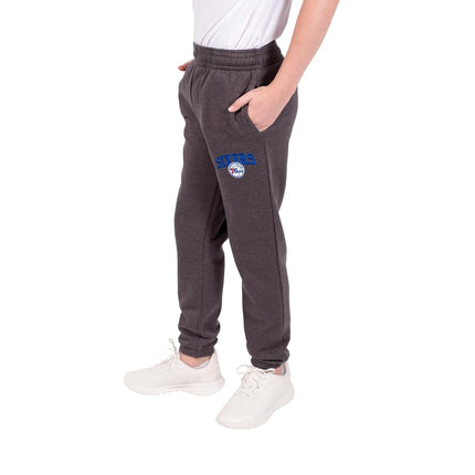 Ultra Game Boys' Soft Fleece Active Jogger Sweatpants Heather Charcoal