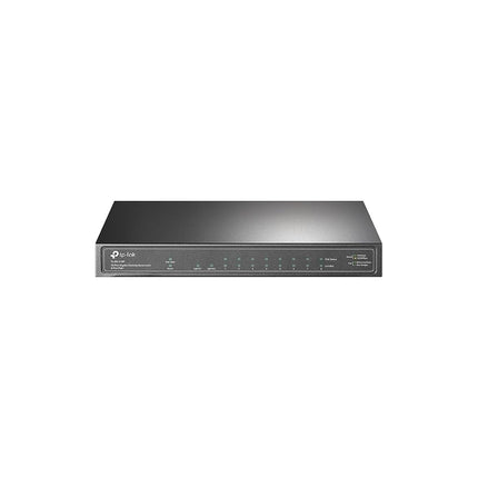 TP-Link 8 Port Gigabit PoE Switch | 8 PoE+ Ports @63W, w/ 1 Uplink Gigabit Port + 1 SFP Slot | Desktop/Wall-Mount | Plug & Play | Limited Lifetime Protection | Traffic Optimization (TL-SG1210P)