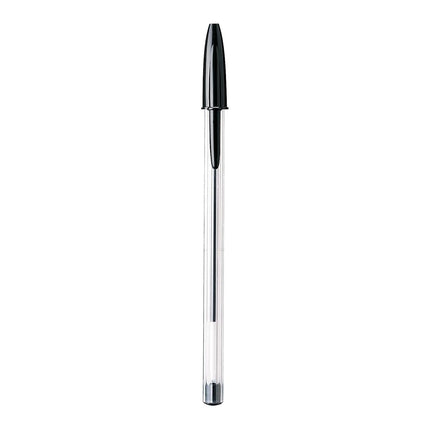 Bic Cristal Stic Medium Ball Pen, Black 10 ea
