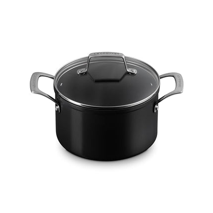 Marmite en céramique antiadhésive Le Creuset avec couvercle en verre, 3,8 L