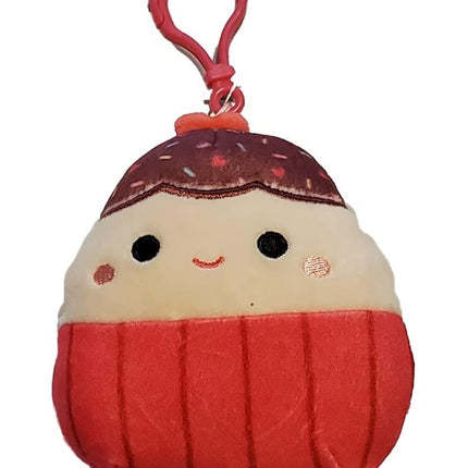 Squishmallows 3.5" Clip On Elpha The Cupcake