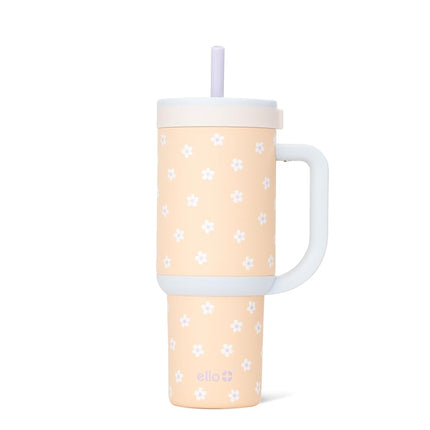 Ello Oasis 24oz Tumbler with Handle & Retracting S