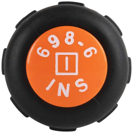 Klein Tools 6986INS Insulated Screwdriver, 1000V Slim Profile Tip, #1 Square with 6-Inch Shank, Cushion-Grip Handle