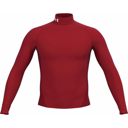 Ua Mens Ua Cg Armour Comp Mock Red / / White 3XL