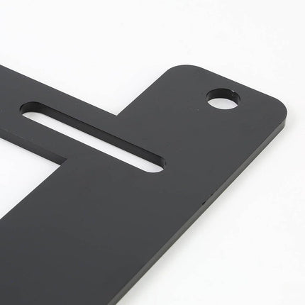 DNA MOTORING SBK-LM-350Z Pair of Low Mount Tensile Steel Seat Brackets Compatible with 350Z 03-09, Black