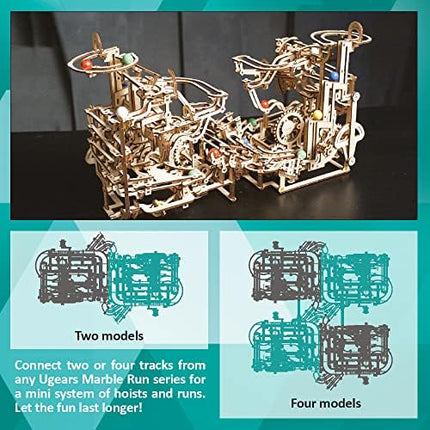 UGears Marble Run Stepped Hoist Model Kit