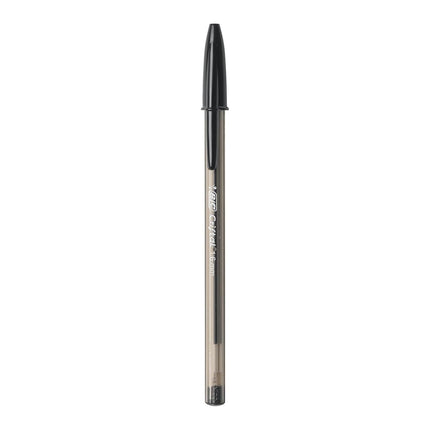 Bic Cristal Bold, 1.6 mm Ball Pen, Black - Pack of 48 (MSBP241-BKx2)