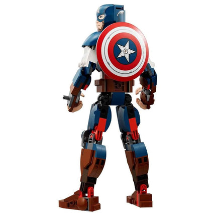 LEGO® Super Heroes Marvel Captain America Construction Figure 76258 Building Toy Set,Avengers Collection, Play and Display Superhero Bedroom Accessory