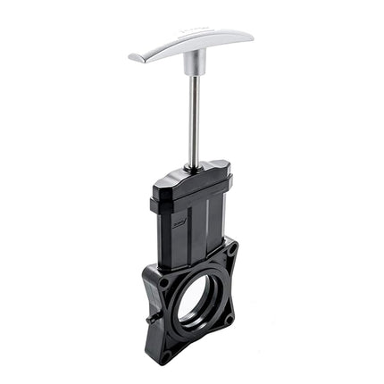 Camco RV Replacement Waste Valve with Handle - Features Durable Metal Handle & 1.5-Inch Diameter Valve Opening (39501)