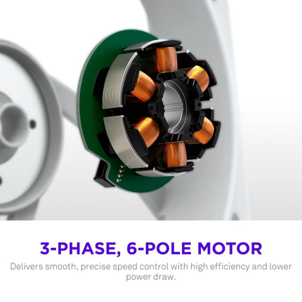 NZXT F360X - 360mm Single-Frame PWM RGB Performance Fan - White