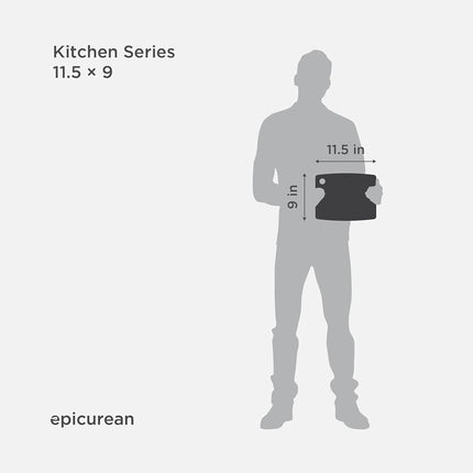 Epicurean Kitchen Series Cutting Board, 29 cm Length, Slate