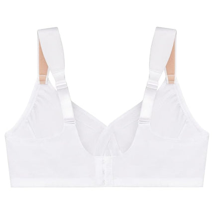 Glamorise MagicLift Seamless T-Shirt Wirefree Bra 1080 (Women's & Women's Plus) White