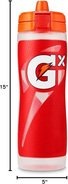 Gatorade Kitchen Gx Bottle, Plastic, Red