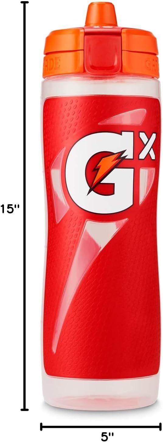 Botella Gatorade Kitchen Gx, Plástico, Roja
