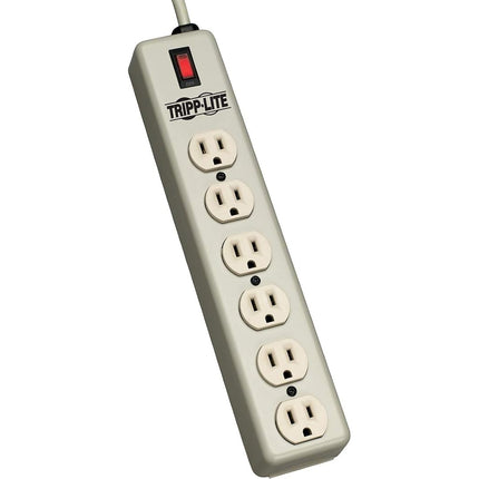 Tripp Lite 6 Outlet Waber Industrial Power Strip, 15ft Cord with 5-15P Plug (6SPDX-15)