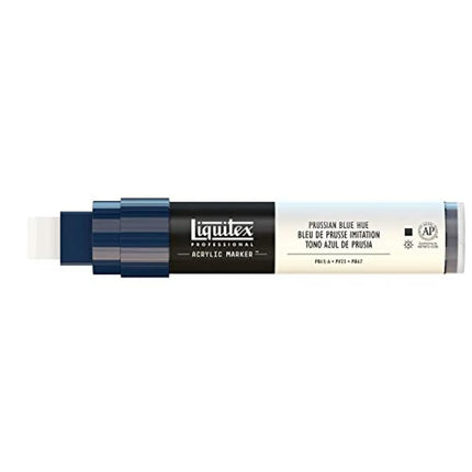 Rotulador de pintura ancho profesional Liquitex, tono azul de Prusia