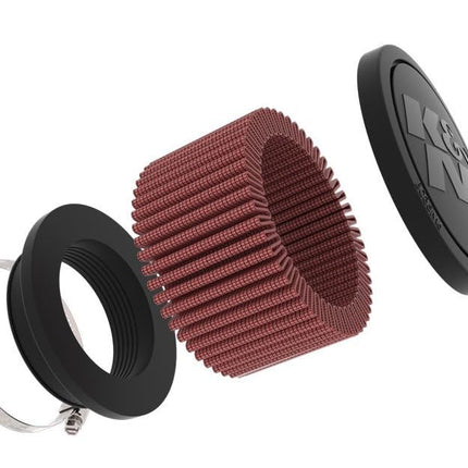 K&N Universal Round Air Filter 57mm flange, 89mm outside diameter, 51mm height (RU-1900)