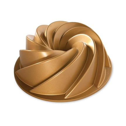 Nordic Ware Heritage Bundt Pan, Swirl Cast Alumini