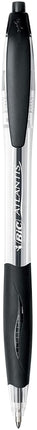 BIC Atlantis Classic Retractable Ballpoint Pens Medium Tip 1.0 mm - Box of 30 + 6 - Black