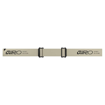 Giro Method Ski Goggles - Snowboard Goggles for Men, Women, Youth - Stone Tan Stacked - Vivid Petrol & Vivid Infrared