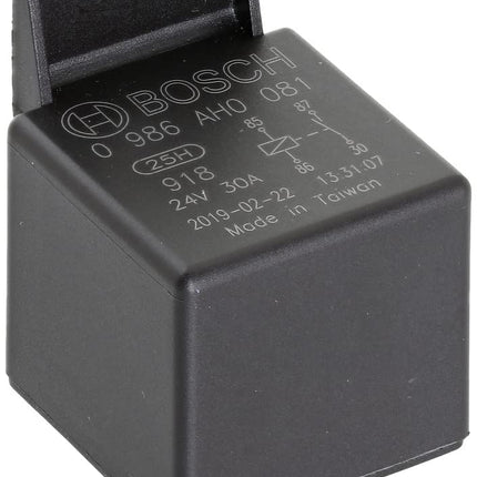 Bosch 0986AH0081 Power Relay 24V 30A, IP5K4, Opera