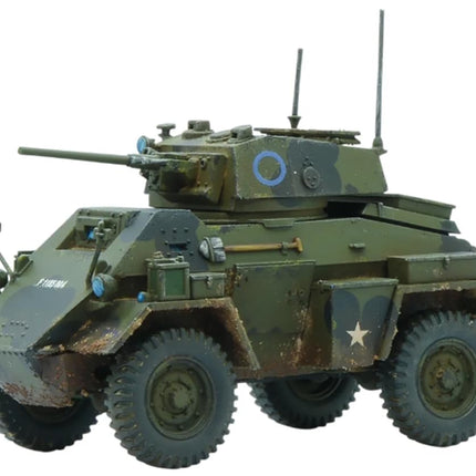 British Army Humber MK II/IV Armoured Car 1:56 Plastic Model Bolt Action