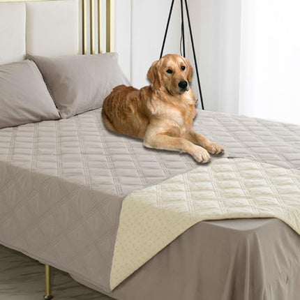Ameritex Waterproof Dog Bed Cover Pet Blanket with Anti-Slip Back for Furniture Bed Couch Sofa