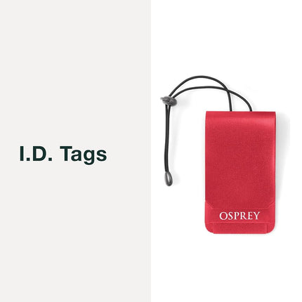 Osprey Luggage Customization Kit, Poinsettia Red