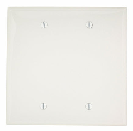 Leviton PJ23-W 2-Gang No Blank Wallplate, Midway S