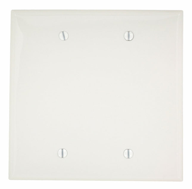 Leviton PJ23-W 2-Gang No Blank Wallplate, Midway S