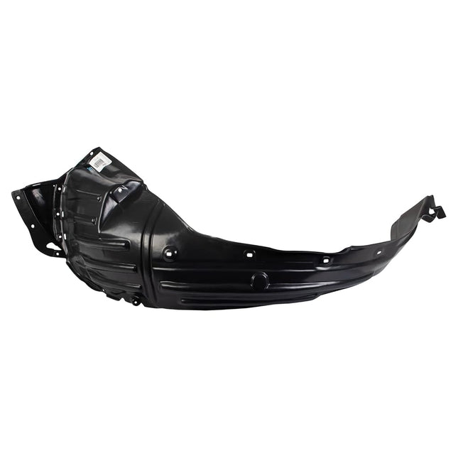TRQ Front Left Inner Fender Liner Black Drivers Si