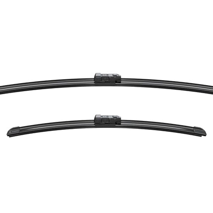 Bosch Wiper Blade Aerotwin A318S, Length: 625mm/450mm − Set of Front Wiper Blades - Only for Left-Hand Drive (EU)