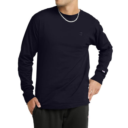 Champion Men's Long Sleeve T-Shirt, Classic T-Shir