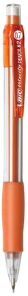 Portaminas BIC Velocity, recargable, punta mediana (0.7 mm), 12 lápices (paquete de 2 de 12 lápices)