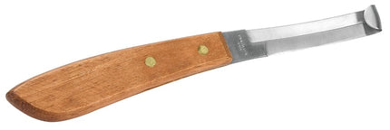 Weaver Leather Double Edge Hoof Knife with Wooden 
