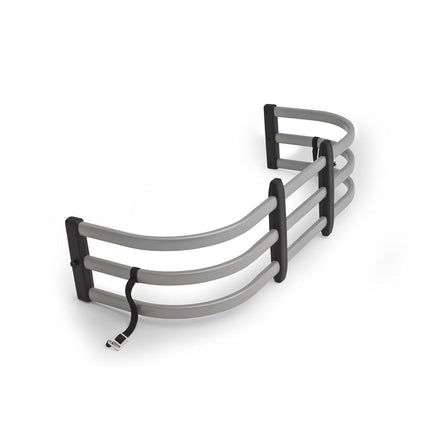 AMP Research 74811-00A Silver BedXTender HD Max Truck Bed Extender,Large