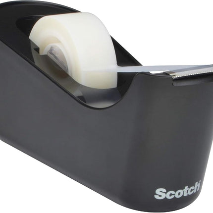 Scotch Desktop Dispenser, Black, No Tape Included,