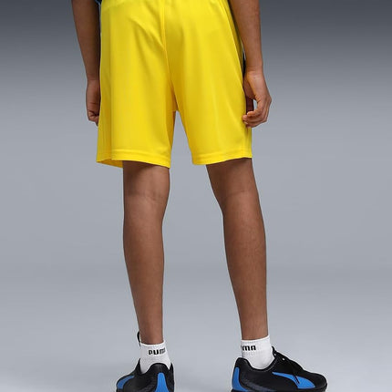 PUMA Kids' TeamLIGA Shorts, Cyber Yellow Black, Small