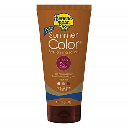 Banana Boat Summer Color Self Tanning Lotion, 6oz 